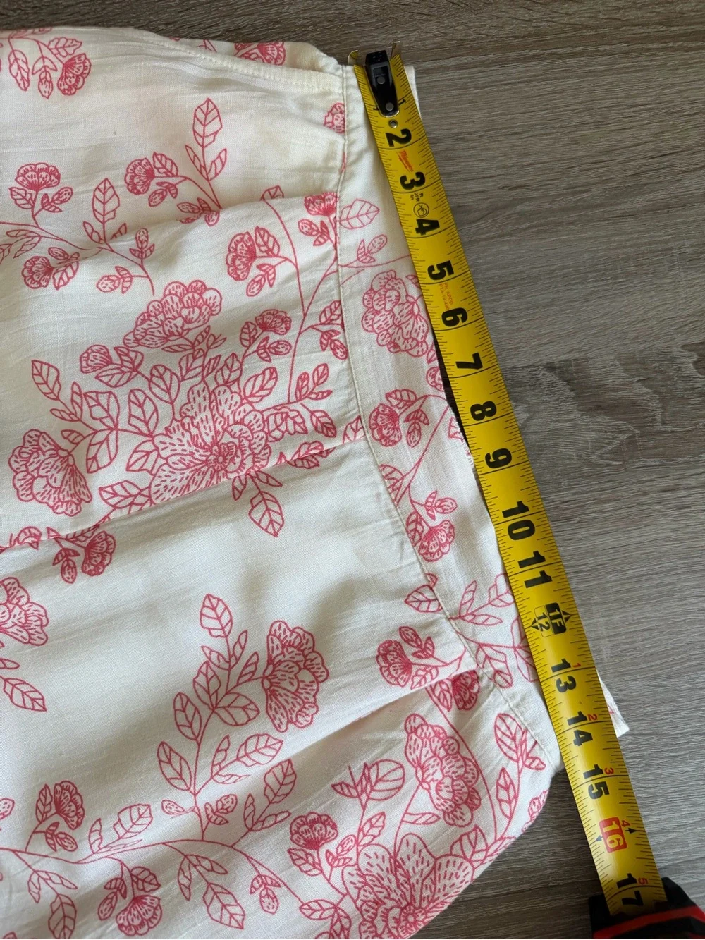 Max Linen Blend Wide Leg Straight Fit Floral Print Palazzos Casual Pants XL